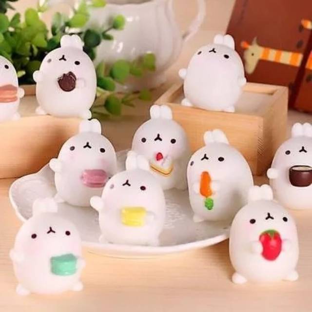Molang Cute Rabbit - Bunny Figure Dolls - 9 Styles