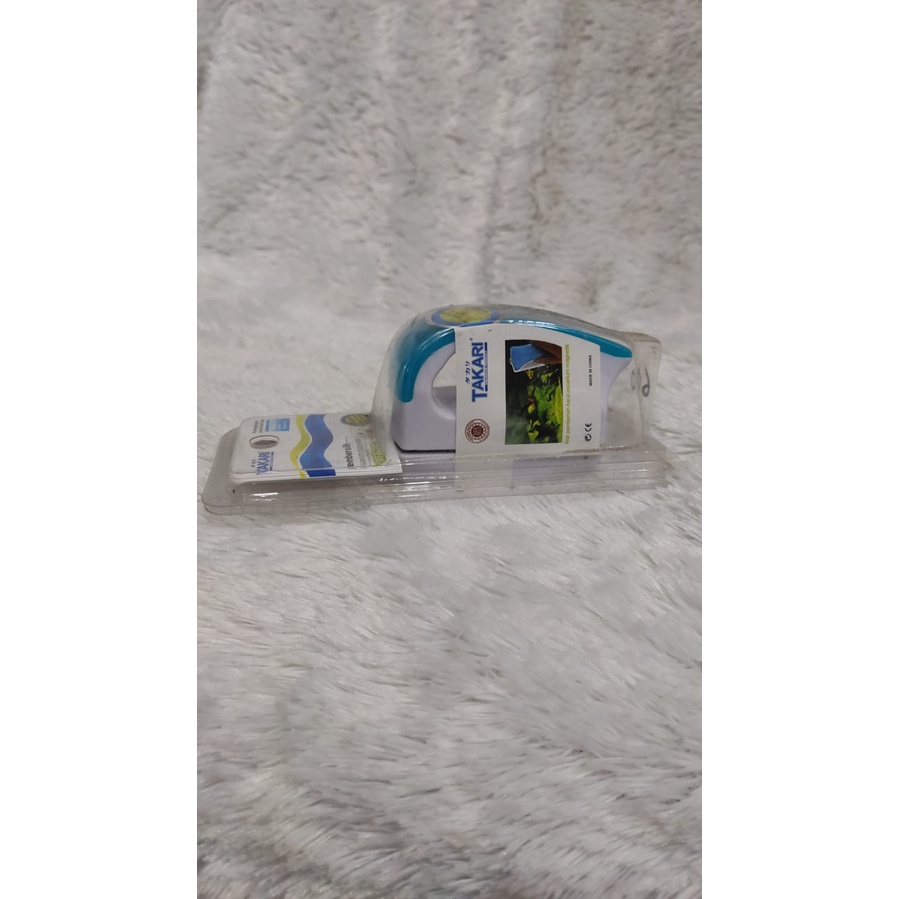 Takari Pembersih Air Kaca Kinclong Lumut Aquarium Magnetik