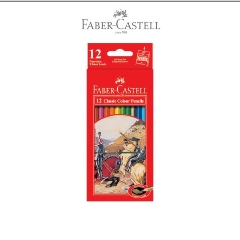 

Faber-Castell Classic Colour Pensil 12 L