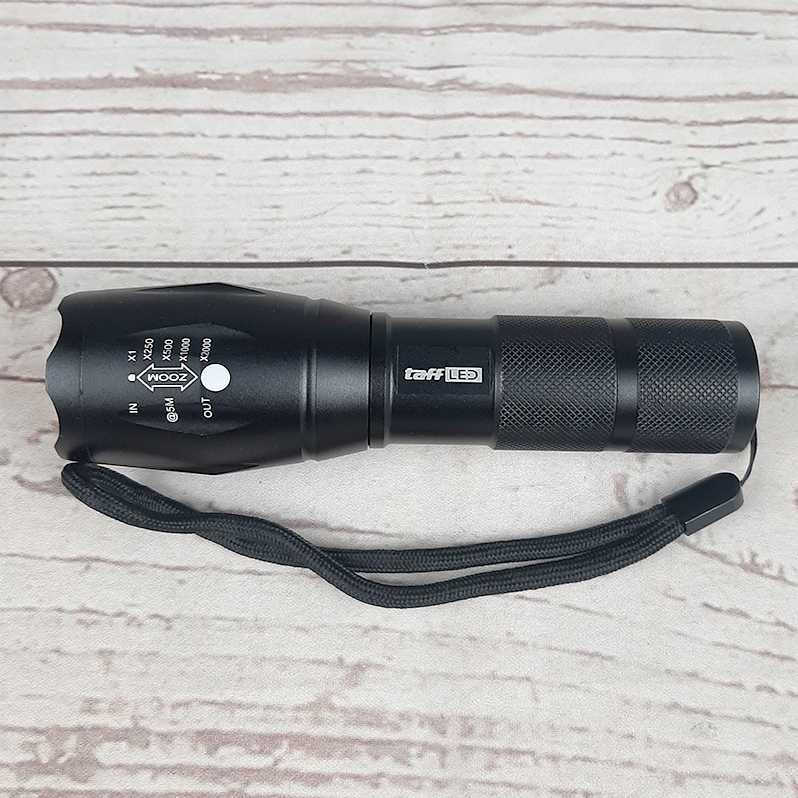 Paket Senter LED Flashlight Cree XM-P50+Baterai+Charger / Senter LED Gunung Outdoor Cas Casan Charger Usb Besar Zoom Swat Police Super Terang Jarak Jauh Anti Air Tahan Air Awet Berburu Batre Baterai Tahan Lama Portable Rechargeable / Lampu Senter LED Ori