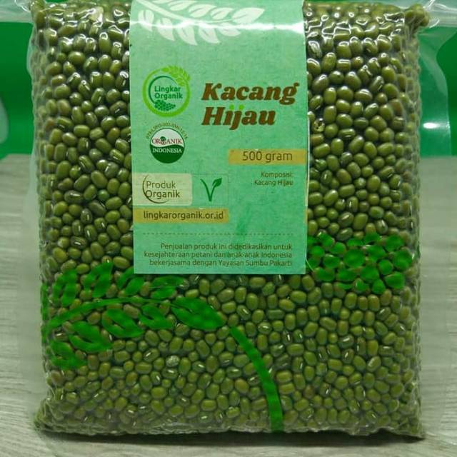 

Lingkar Organik Kacang Hijau Organik 500gr