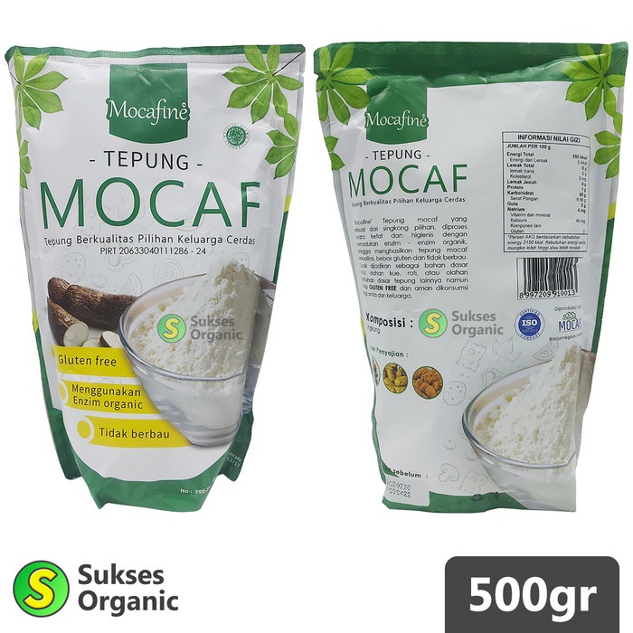 

Ds501D0 Tepung Mocaf / Modified Cassava Flour | Mocafine | 500Gr Gr0B1