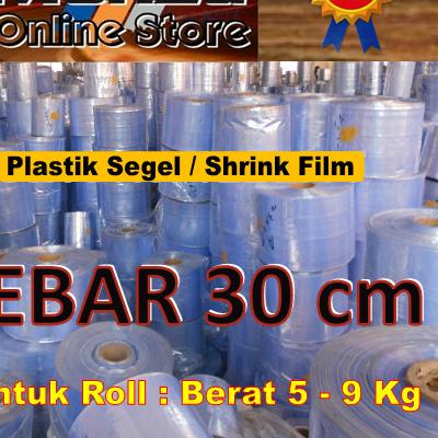 

✭ PLASTIK SEGEL 30CM x 25M ( Shrink Film ) ♝