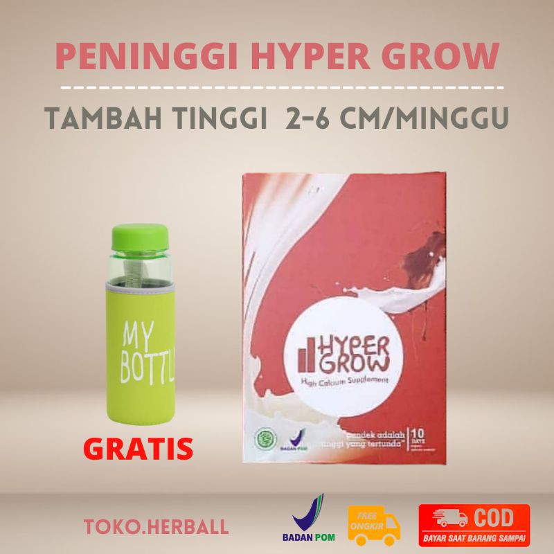 

Peninggi Badan Hyper Grow Original/ HyperGrow Up Susu Peninggi Badan Original