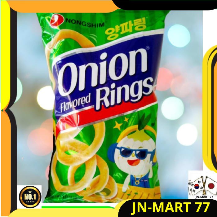 

KOREAN FOOD/SNACK IMPORT KOREA/MAKANAN RINGAN NONGSHIM ONION RING