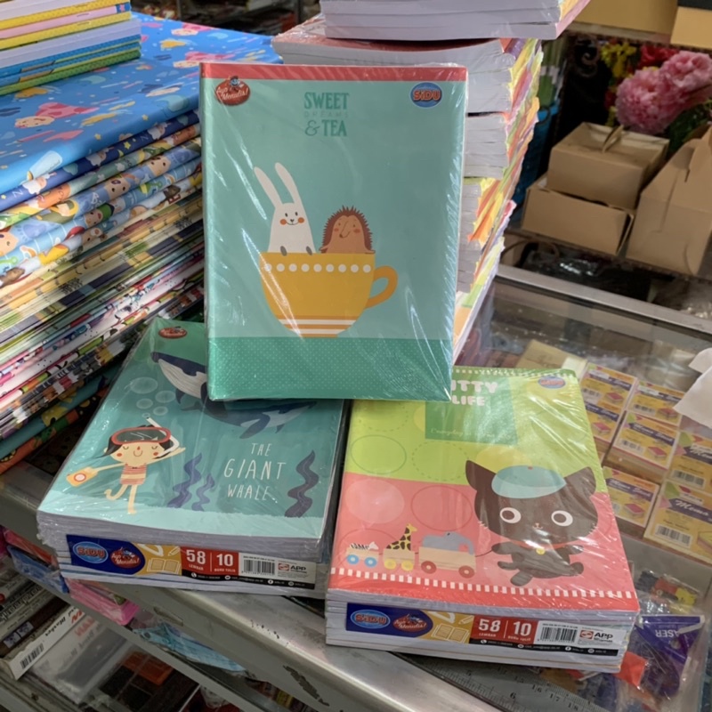 

Buku Tulis 58 Lembar - SiDU (Pak)