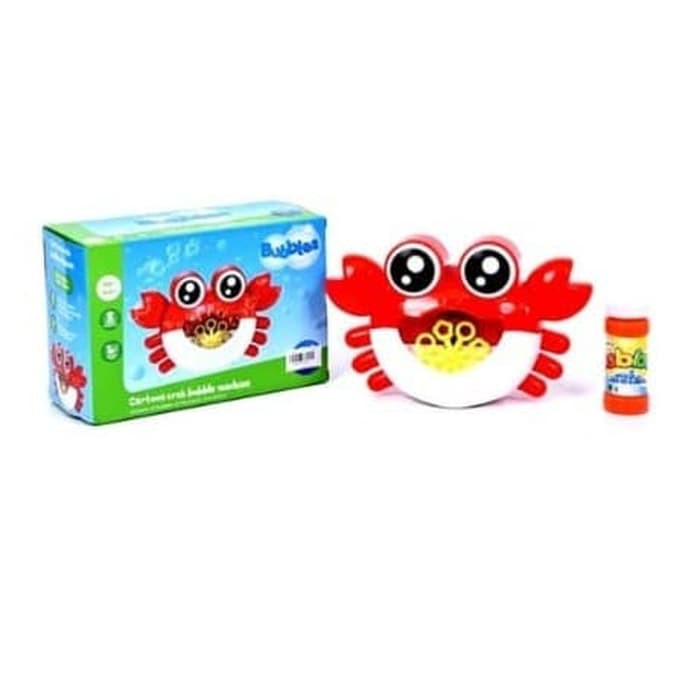 bubble crab bath toy