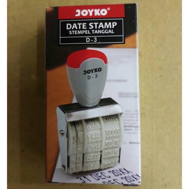 Jual Stempel Tanggal Joyko D3 Shopee Indonesia