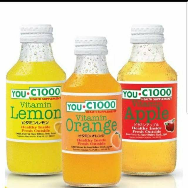 

you c1000 orange /lemon /apple 140ml