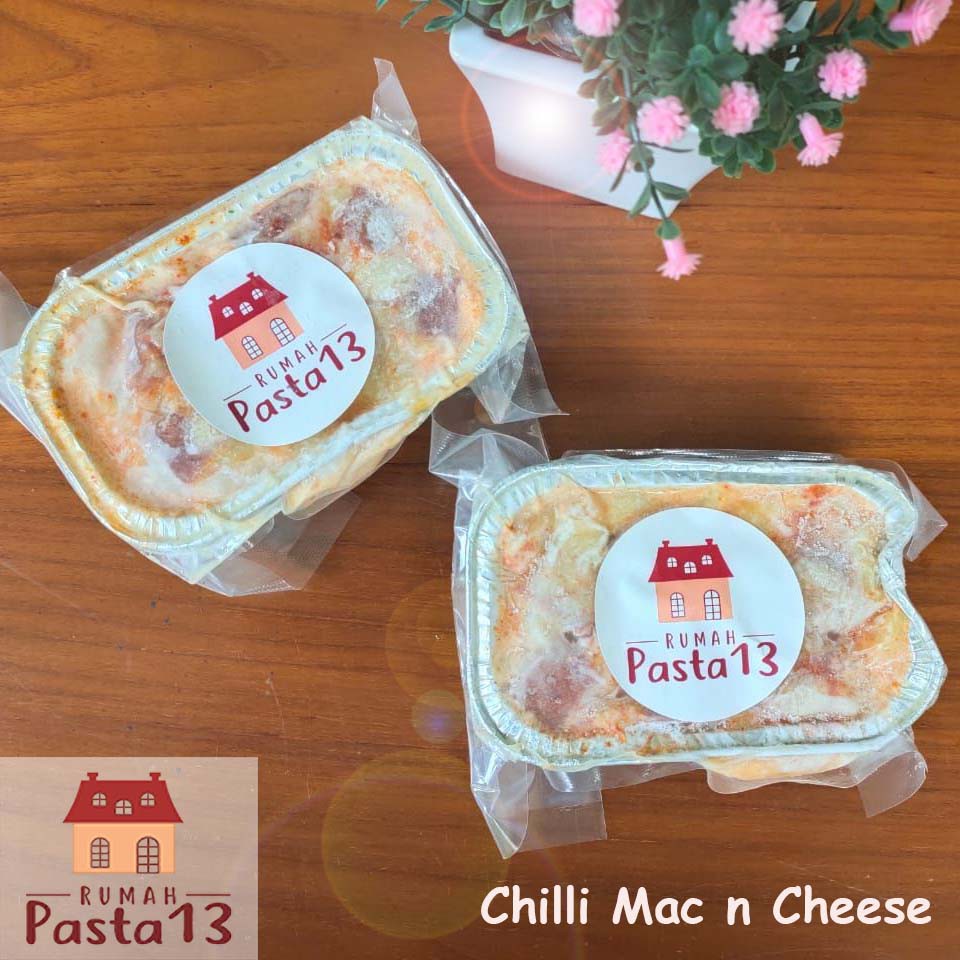 

CHILI MAC AND CHEESE Frozen Food Pasta Makanan Beku Siap Saji Instant By Rumahpasta13 -Kurir Instant