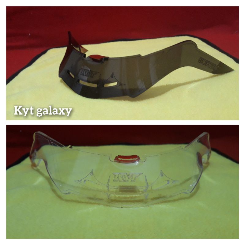 spoiler kyt galaxy slide/spoiler helm kyt galaxy flat fr/spoiler helm kyt galaksi