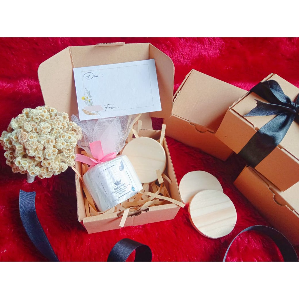 HAMPERS LILIN AROMATHERAPHY MURAH | GIFT BOX SCANTED CANDLE | KADO ULANG TAHUN | KADO WISUDA | KADO WEDDING | ANNIVERSARY | SOUVENIR PERNIKAHAN