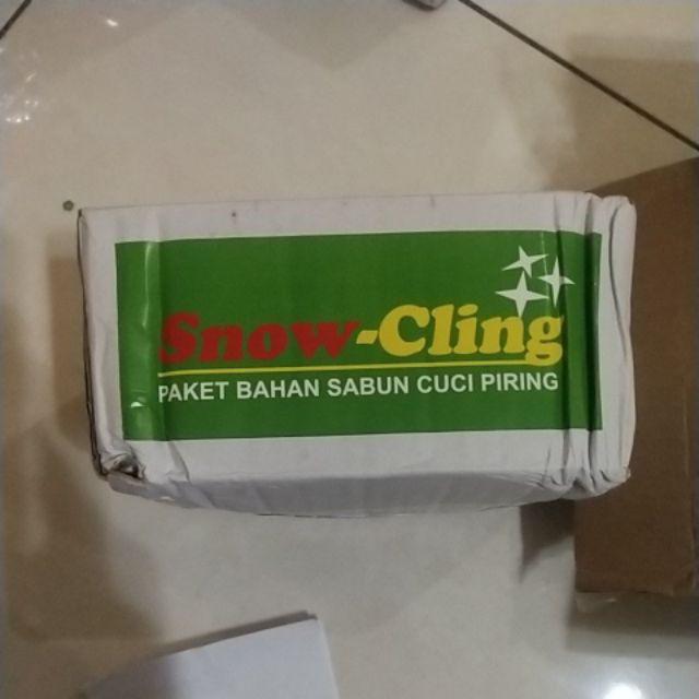 Paket Bahan Bibit Sabun Cuci Piring - Snowcling Formula Baru Extra Busa - Cuci Piring Gelas Perabot