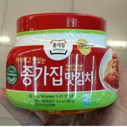 

chongga mat kimchi 380gr / kimchi sawi import korea