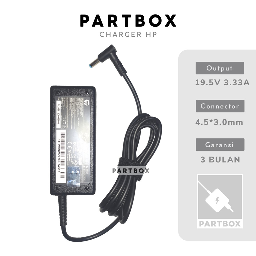 Adaptor Charger Laptop HP 240-G3 240-G4 240-G6 250-G6 240-G7 Series