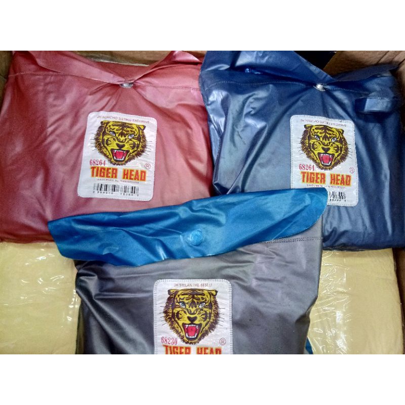jas hujan atsan Tiger head (Ponco)