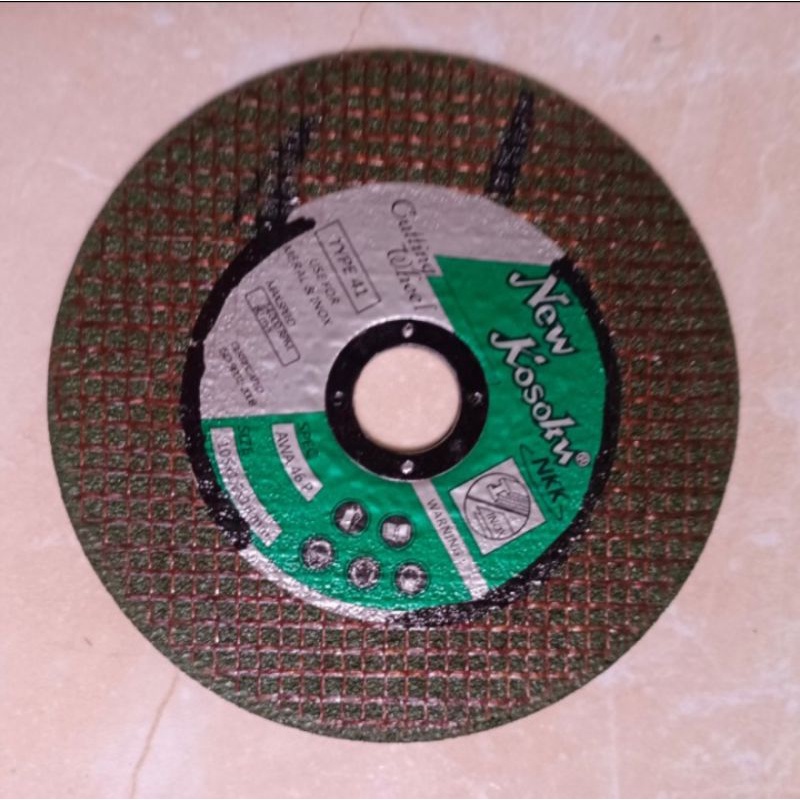 Batu Gerinda Potong 4 inch New Kosoku Cutting Wheel NKK Type 41