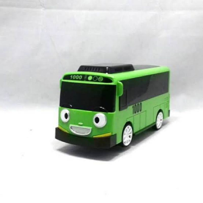 Bus tayo 3D.Bus tayo lampu dan musik