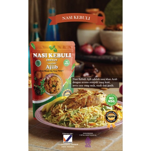 

NASI INSTAN AJIIB - Kebuli - Biryani - Kabsah - Mandhi - Bukhori