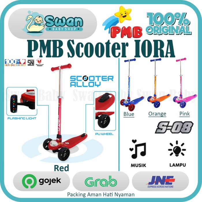 PMB Iora Alloy Scooter S08 / Skuter Anak