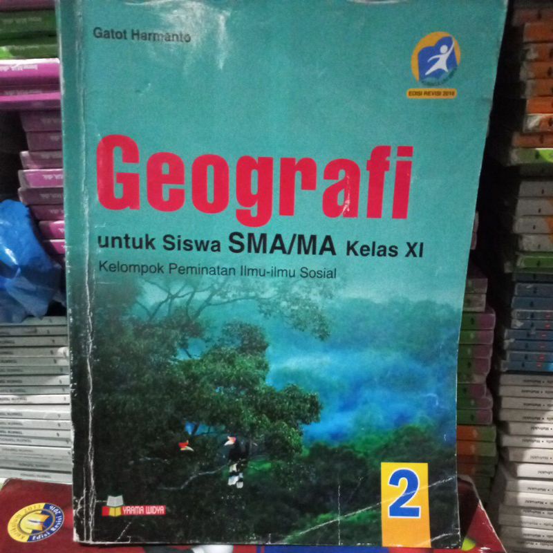 Bekas GEOGRAFI SMA/MA kelas 2 yrama widya
