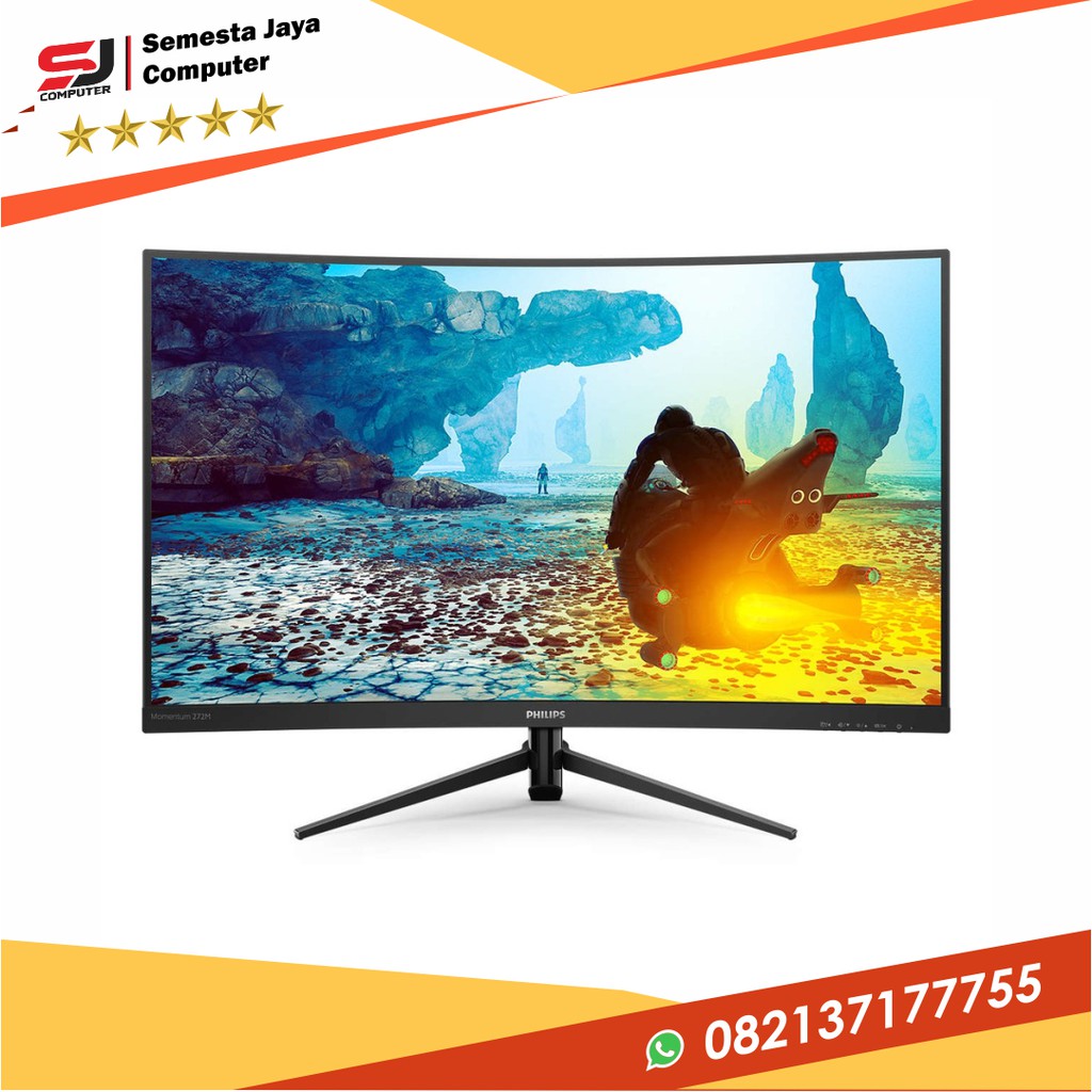 MONITOR LED PHILIPS CURVED 272M8CZ 27 inch TERBARU