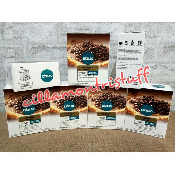 Excelso Kopi Sachet Arabica Gold
