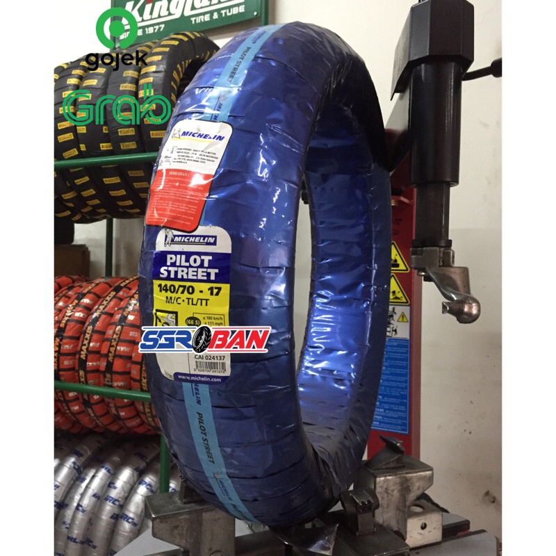 BAN MICHELIN PILOT STREET 140/70-17 TUBELESS BAN SPORT MICHELIN