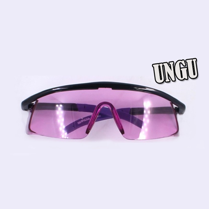 Kacamata Safety APD Fashion Sporty Multicolor Kaca mata Berkendara Olahraga Glasses Anti Fog UV