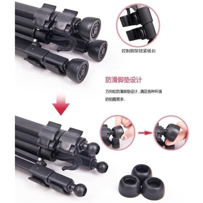 TRIPOD HANDPHONE HK 168 ORI / TRIPOD CAMERA / TRIPOD 140 CM