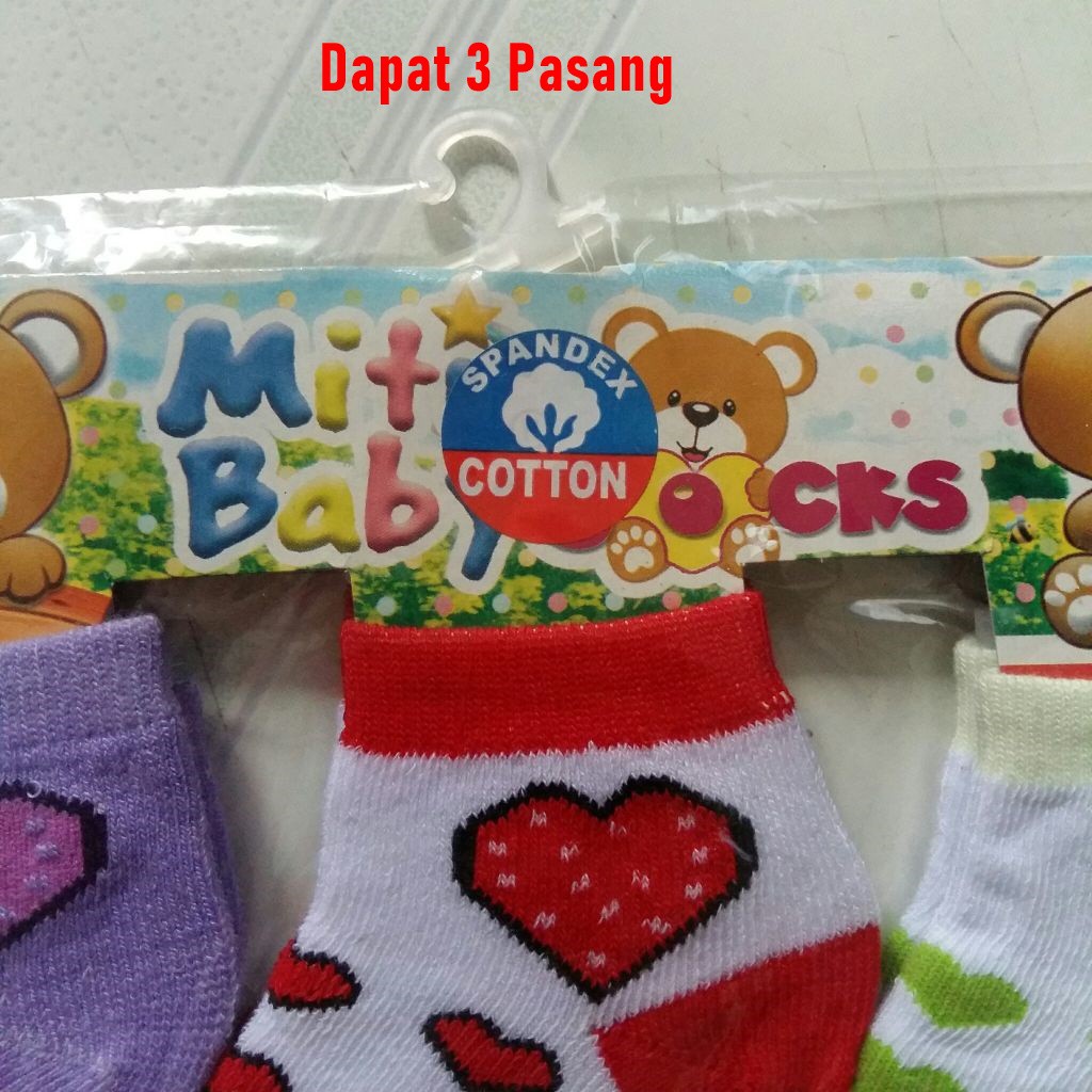 3psg Kaos Kaki Bayi / Kaos Kaki Anak Murah / Kaos Kaki Bayi Karakter