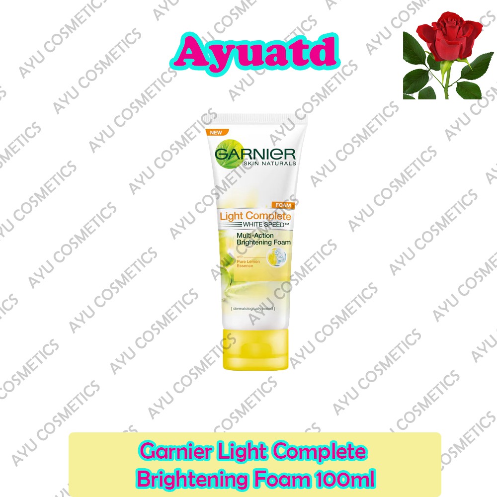 Garnier Light Complete White Speed Multi-Action Brightening Foam 100Ml