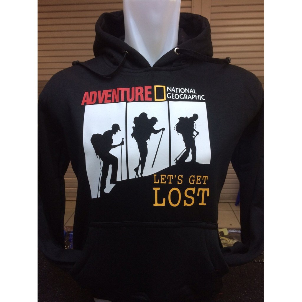 Jaket Sweater Hoodie National Geographic Adventure