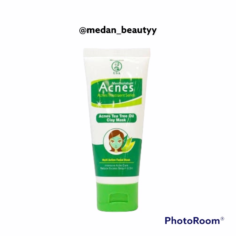 [ promo ] Acnes Tea Tree Oil Clay Mask - masker wajah acnes clay