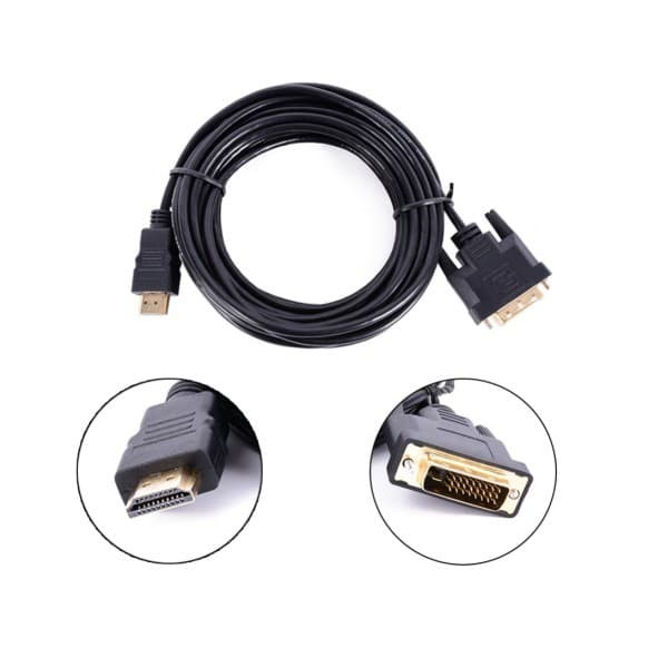 Accessories Kabel DVI-D Dual Link To HDMI 1.8 Meter - Merk MINO