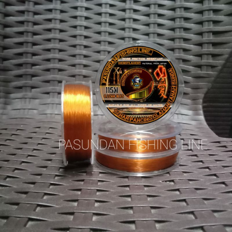 senar pancing Pasundan line,senar pancing tidak keriting,senar pancing mudah tenggelam,senar pancing