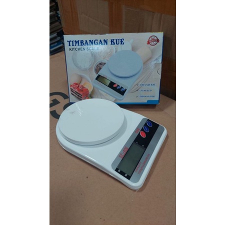 Timbangan Dapur Digital Tanpa Mangkok Kitchen Scale SF400 Warna