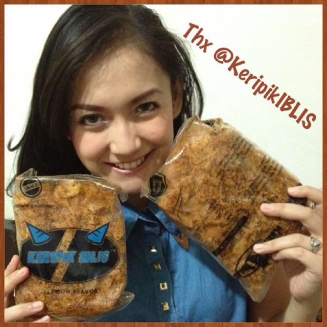 

PAKET 4 BUNGKUS KERIPIK IBLIS LEVEL 10 (230Gr) RASA SAMA DENGAN KERIPIK RAWIT GALAK