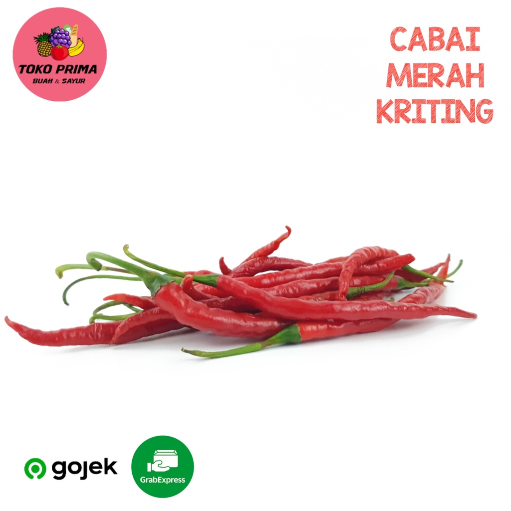 

Cabai Keriting Merah Per 100 Gram