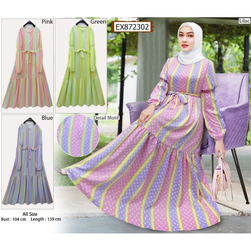 Maxi dress Pelangi LV by Extu