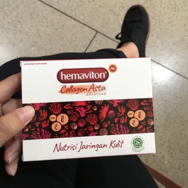 Hemaviton Collagen Asta Collagen Vitamin Perawatan Kulit Pemutih Wajah Indonesia