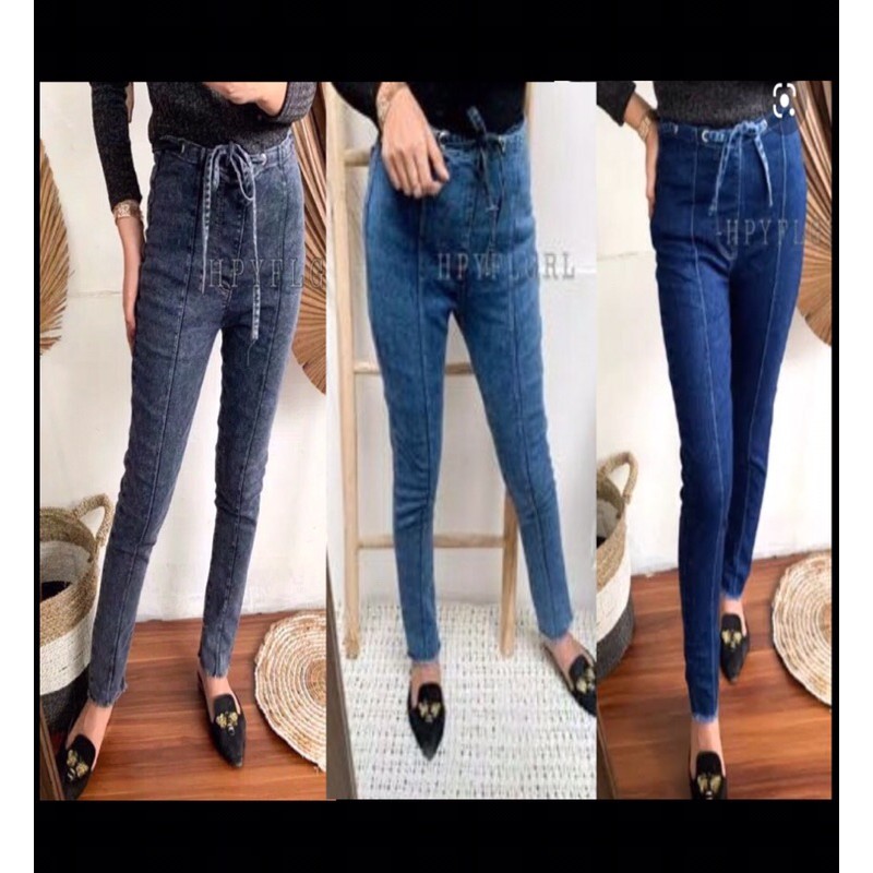Jeans High Waist Tali/ Jeans HW Snow Tali