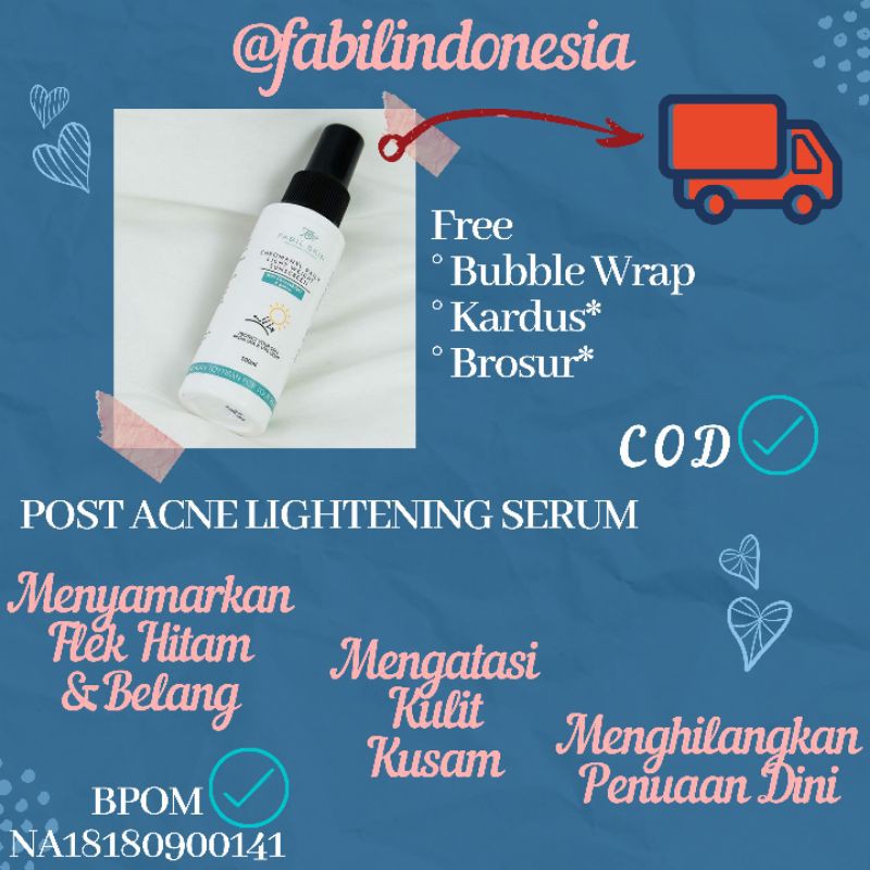 FABIL INDONESIA 28DRS CHROMANYL DAILY LIGHT WEIGHT SUNSCREEN FABIL SKIN FABIL BEAUTY HERBAL SUNNAH