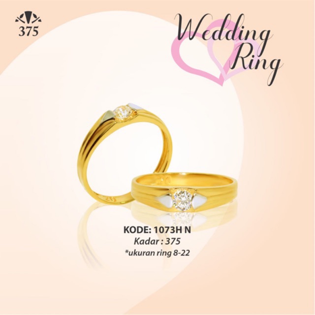 TM375 CINCIN KAWIN EMAS ASLI