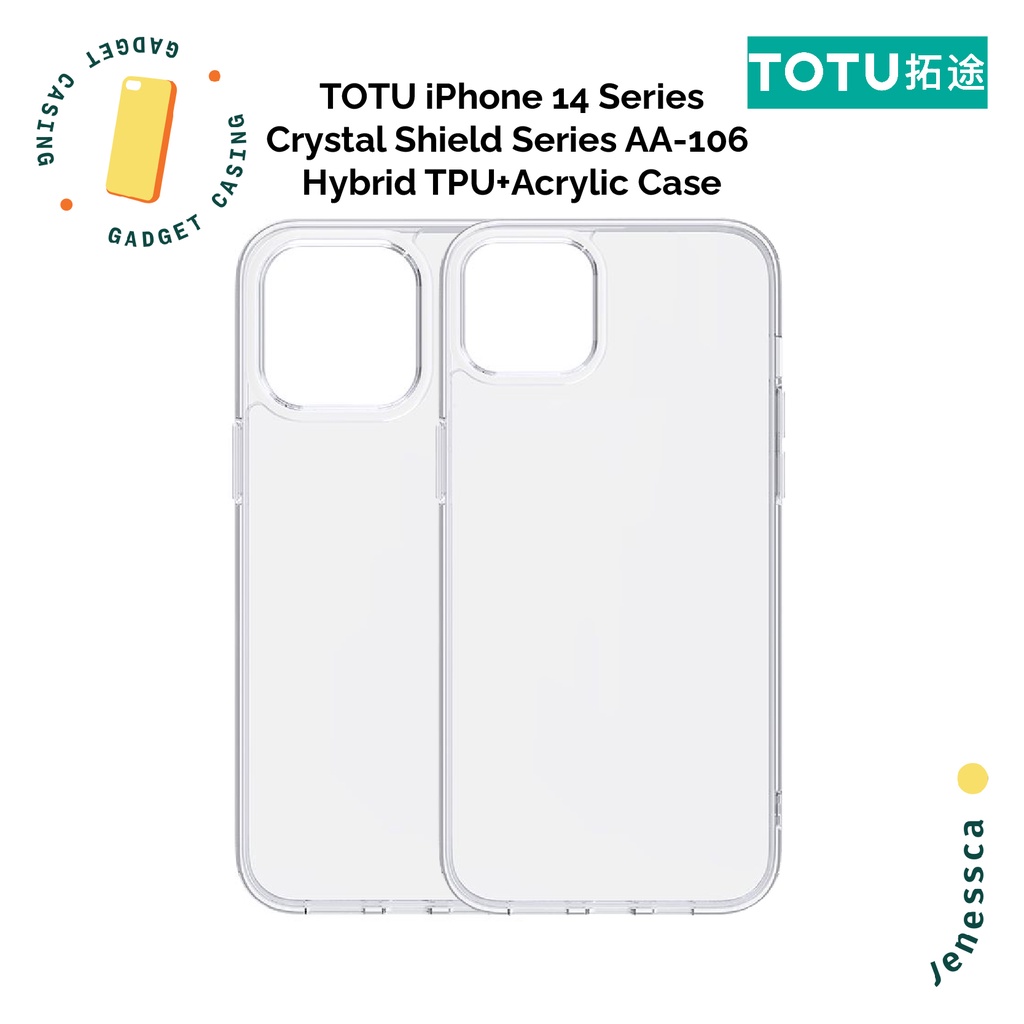 Casing iPhone 14/14 Plus/14 Pro/Max AnticrackCase TOTU Fairy SpaceCase