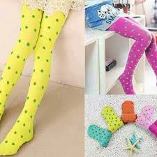 Stocking Anak Motif / Stoking Polkadot / DDMM / Stocking Anak Motif Polkadot