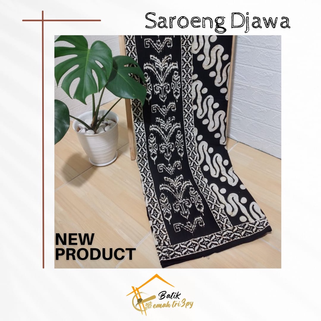 SARUNG BATIK CAP MOTIF PARANG