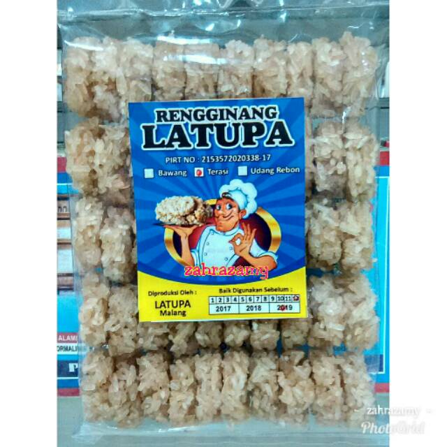 

RENGGINANG MENTAH LATUPA