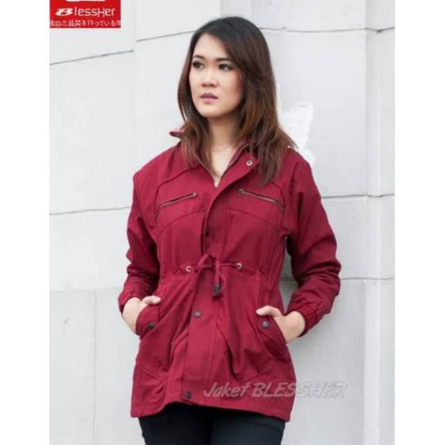 Jaket motor jaket harian wanita