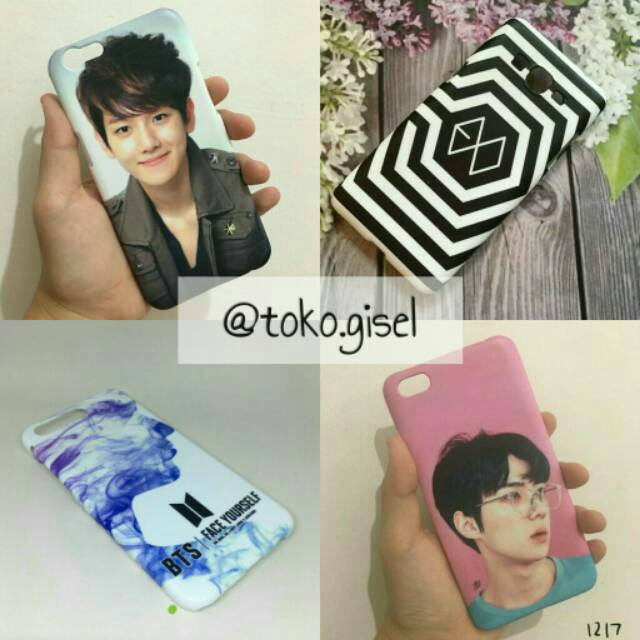 Case Exo Kpop OPPO SAMSUNG XIAOMI ASUS VIVO LENOVO